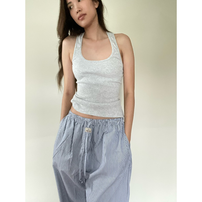 CASUAL NOT USUAL | ALL TIME FAV TANK TOP เสื้อกล้ามเว้าอกลึก