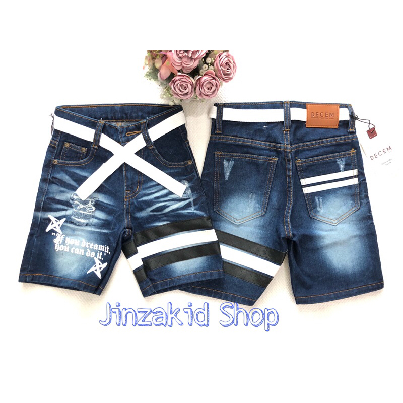 กางเกงยีนส์Danim limitedเด็ก3-12ปีS-3XLมีเชือกคาดสุดคิ้วส์ ผ้านิ่มมาก พร้อมส่ง🚚