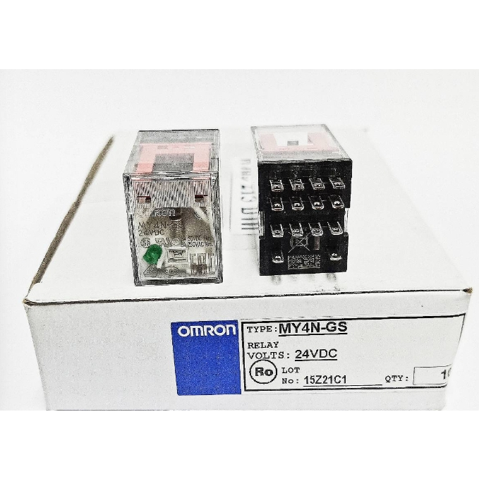 (รีเลย์) OMRON RELAY MY4N-GS 24VDC