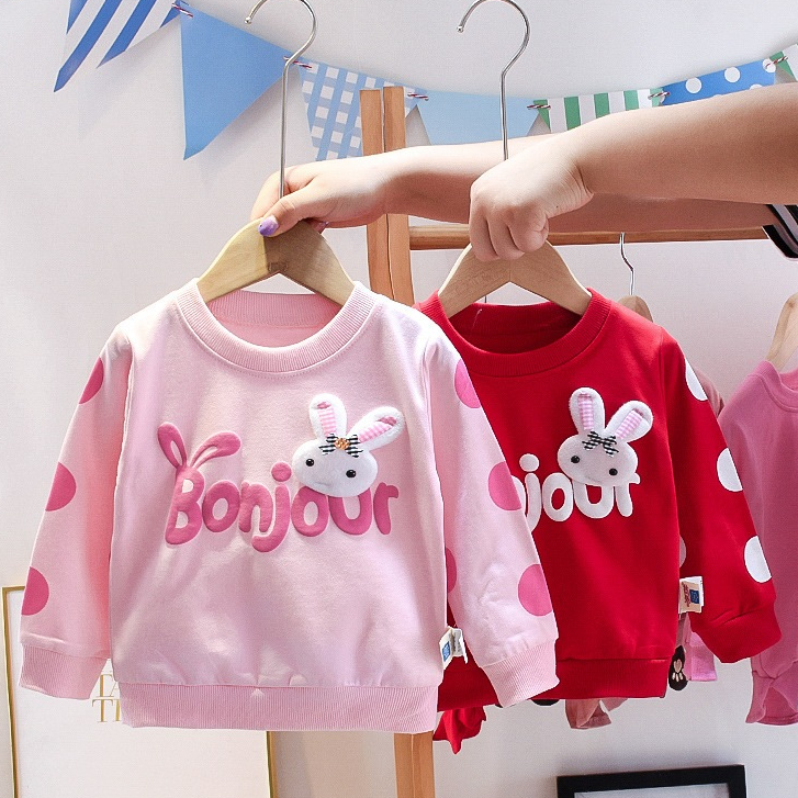พร้อมส่ง (1-5 ปี) เสื้อสเวตเตอร์เด็ก เสื้อกันหนาวเด็ก เนื้อดี งานน่ารัก