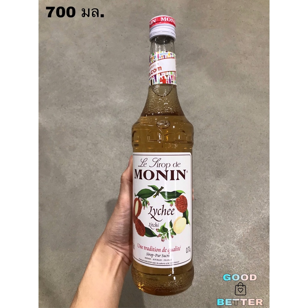 โมนิน ไซรัปลิ้นจี่ ขนาด 700 มล. (MONIN Lychee Syrup 700 Ml.)
