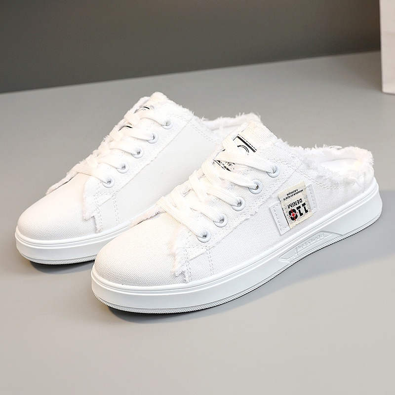 Fshoes สุดฮิต รองเท้าผ้าใบแฟชั่นผู้หญิง รูปทรงโคตรเท่ ดีไซน์สวยล้ำไม่ซ้ำใคร มีให้เลือกถึง3สี