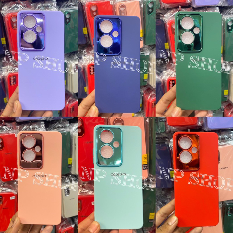 เคส โครเมียมด้านในกำมะหยี่ OPPO A79(5G) ตรงรุ่นสินค้าพร้อมส่งในไทย เคสกำมะหยี่พื้น
