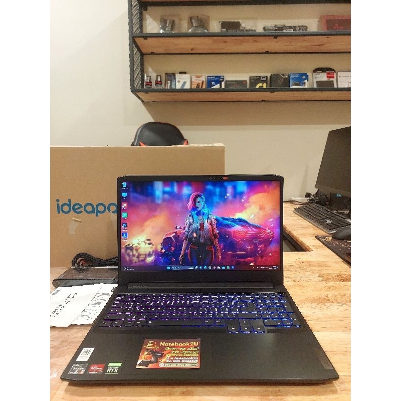 Lenovo Gaming3-82K200LHTA (165Hz sRGB100%) R5-5600H RTX3060 RAM16GB SSD512GB