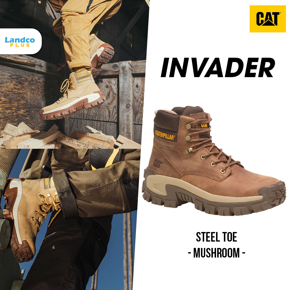 CAT Caterpillar รองเท้าเซฟตี้ สำหรับผู้ชาย M Invader Steel Toe P91596 (7500)