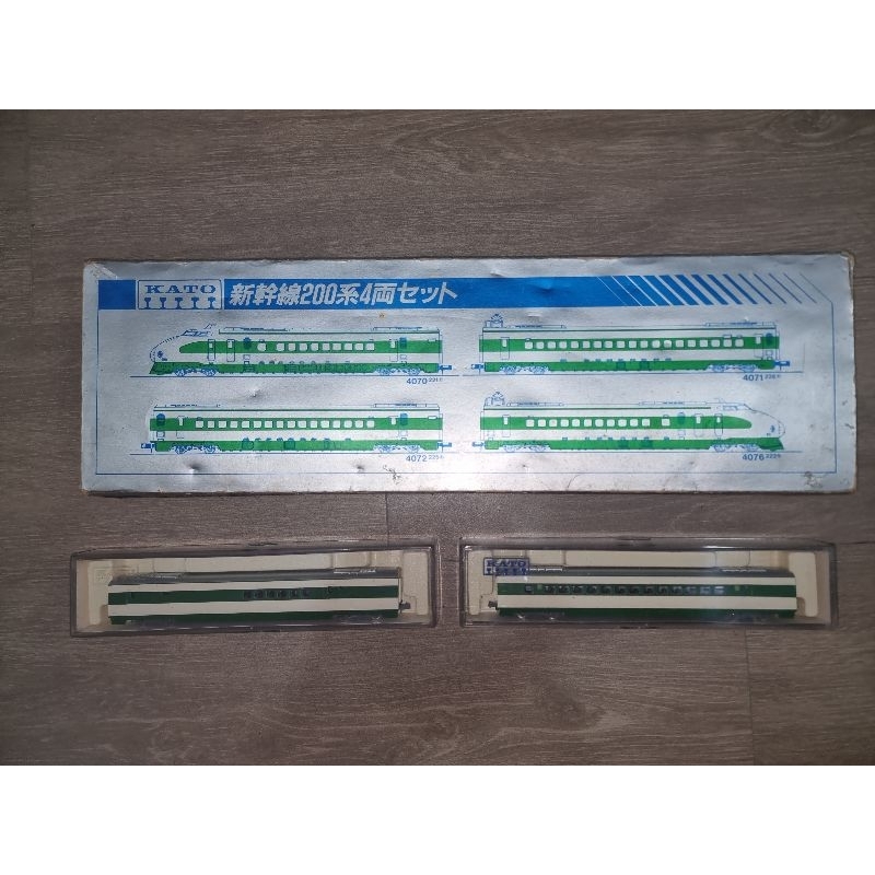 รถไฟ N scale Vintage Kato 200 series bullet train *มือสอง*