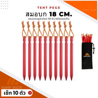 สมอบกอลูมิเนียม ชุด 10 ตัว พร้อมถุงเก็บ