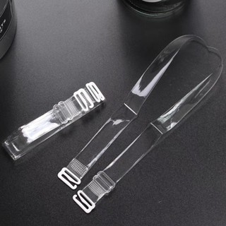 new สายเสื้อในแบบใส สายใส 1คู่ เลื่อนปรับสายได้ ไม่กดรัด ใส่…