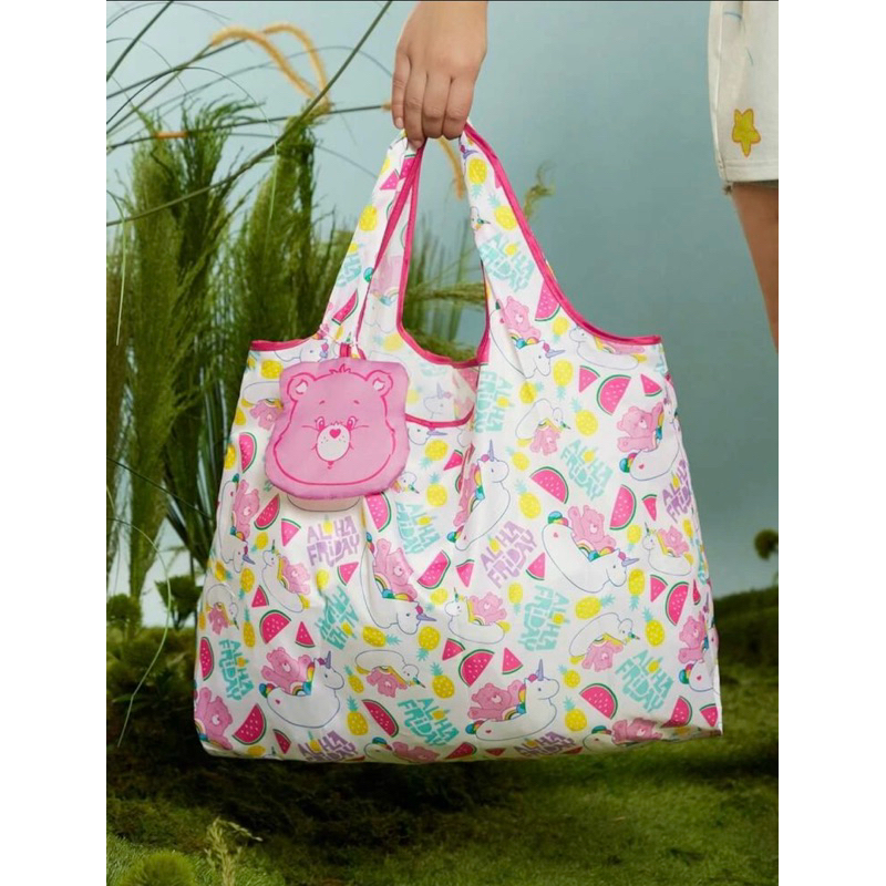 แท้💯 Shopping Bag Care bear 🧸🍋🍍🍓🍉