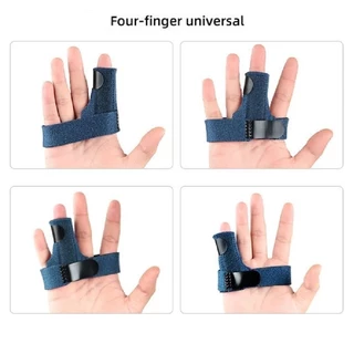 ดามนิ้วมือเสริมแกนโลหะ มีสายรัดกันหลุด sports นิ้วชี้ นิ้วกลาง นิ้วนาง นิ้วก้อย finger splint aluminium bar non-flexible