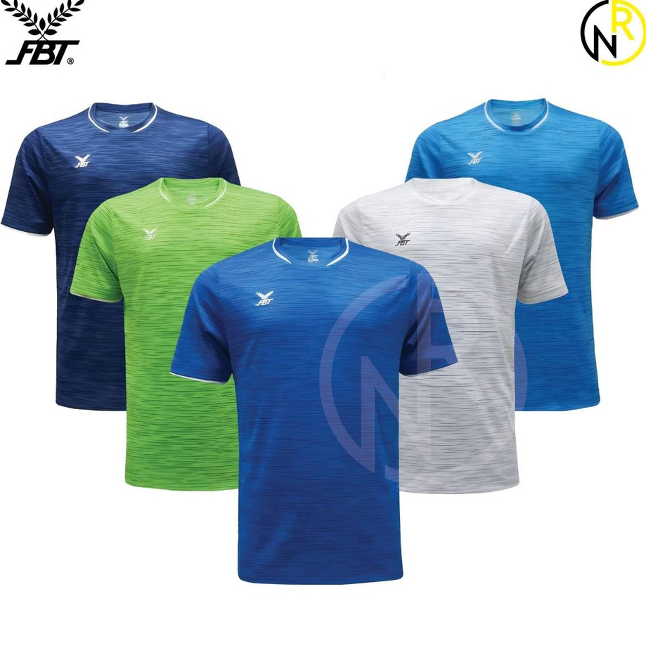 **** โล๊ะสต๊อก*** เสื้อกีฬาชาย FBT เสื้อฟุตบอล  ผ้าไมโคร  B2A214