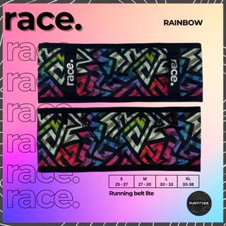 Race : Running Belt รุ่น lite กระเป๋าวิ่ง กระชับ เก็บของได้รอบเอว กระเป๋าคาดเอววิ่ง ห้อยบิบได้ ใส่ของได้เยอะมาก