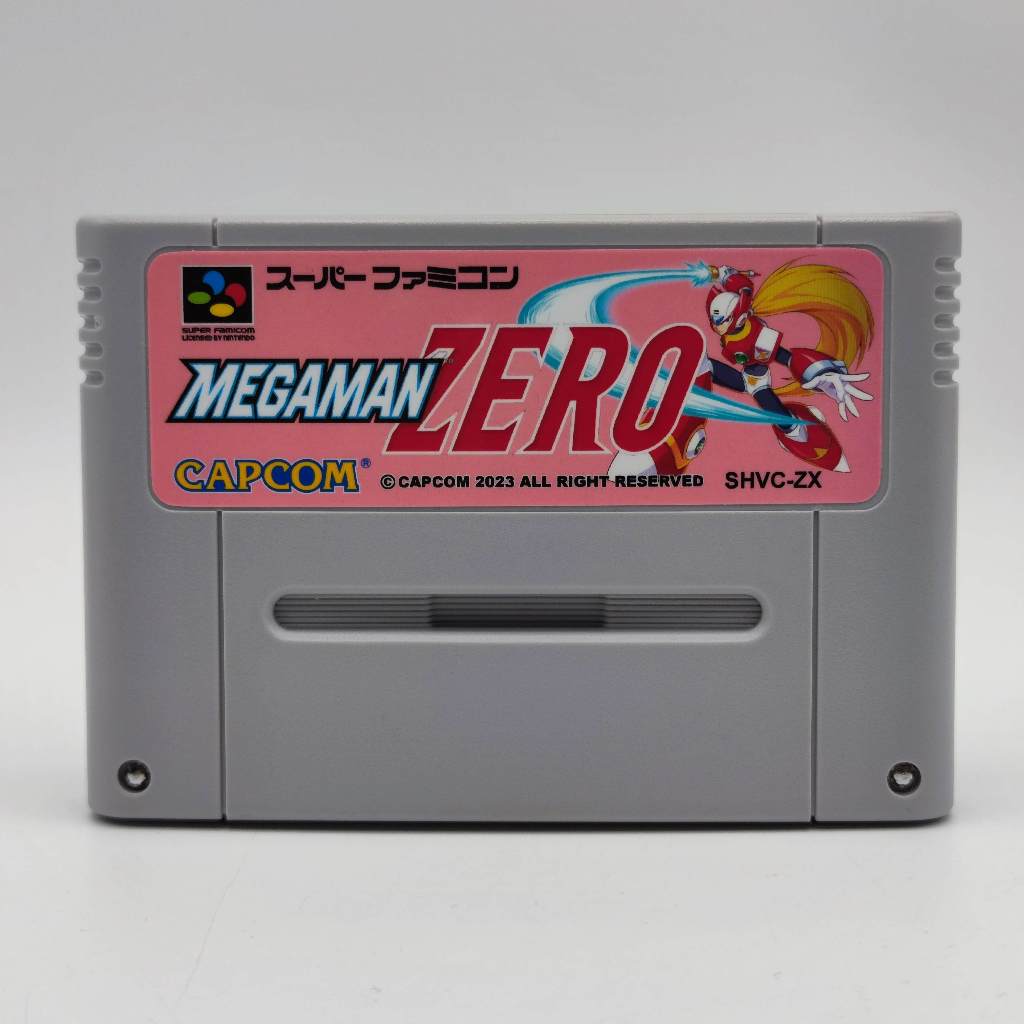 Mega Man X : Project Zero [update 2023] [rockman] ตลับเกม SFC Supre Famicom REPRO megaman