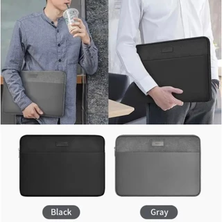 ของแท้100% WiWU Minimalist Sleeve กระเป๋าแล็ปท็อป ซองใส่โน๊ตบุ๊ค คุณภาพดี ผ้ากันน้ำได้ น้ำหนักเบาไซต์ 13-15.6นิ้่ว