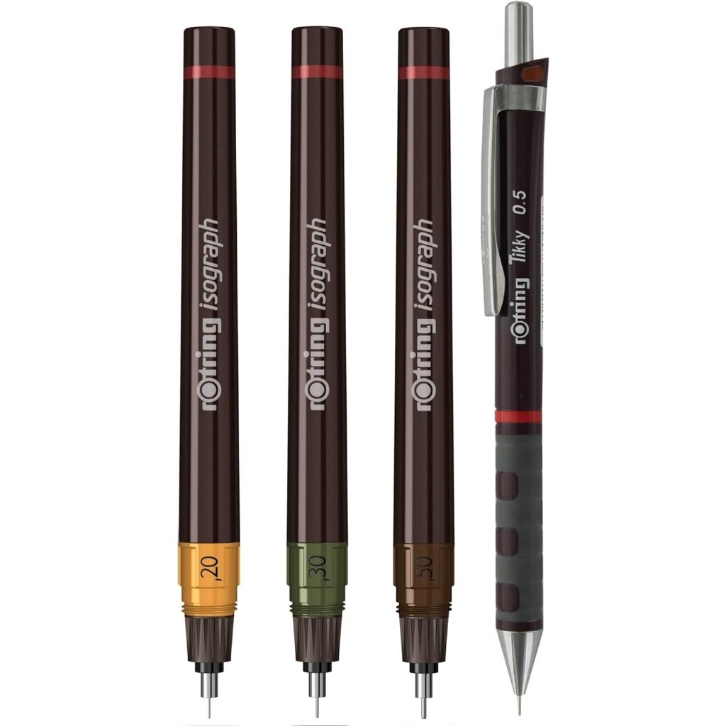 Rotring طقم أقلام رسم هندسي Isograph Junior ‏(3 أقلام) — صورة 3