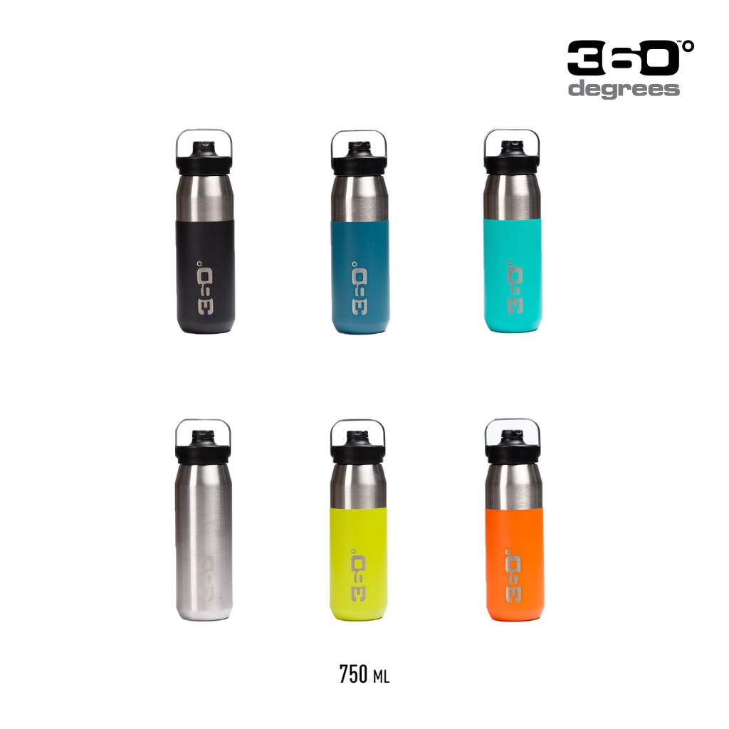 360 DEGREES VACUUM INSULATED STAINLESS WIDE MOUTH BOTTLE WITH SIP CAP SIZE 750 ML กระบอกน้ำ เก็บความร้อน เก็บความเย็น