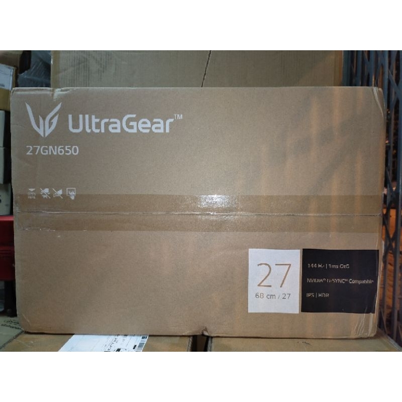 (ใหม่แท้ศูนย์ไทย)จอคอม LG UltraGear 27GN650-B 27" IPS Gaming Monitor 144Hz