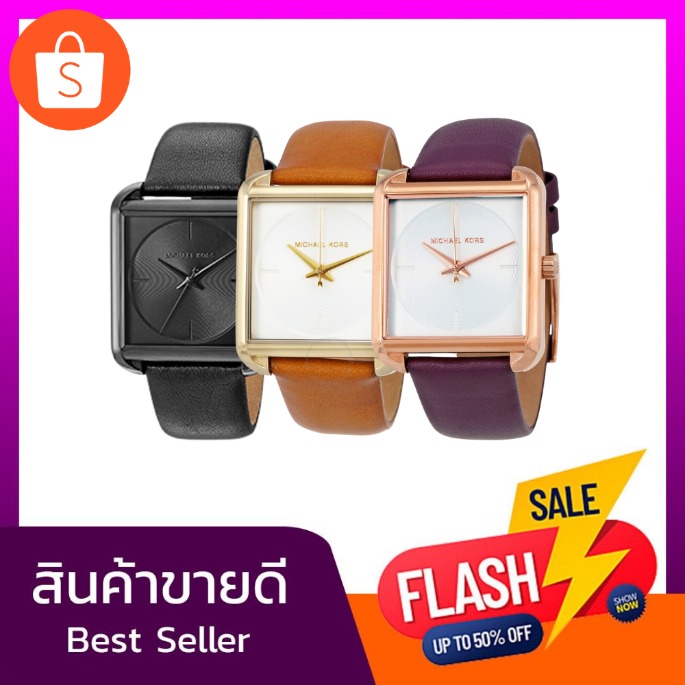 นาฬิกา Michael Kors Watch Leather สายหนัง รุ่น MK2584 MK2585 MK2586