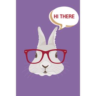 สมุดโน้ต ลายกระต่ายใส่เเว่น (ถนอมสายตา) สำนักพิมพ์ สุขภาพใจ …