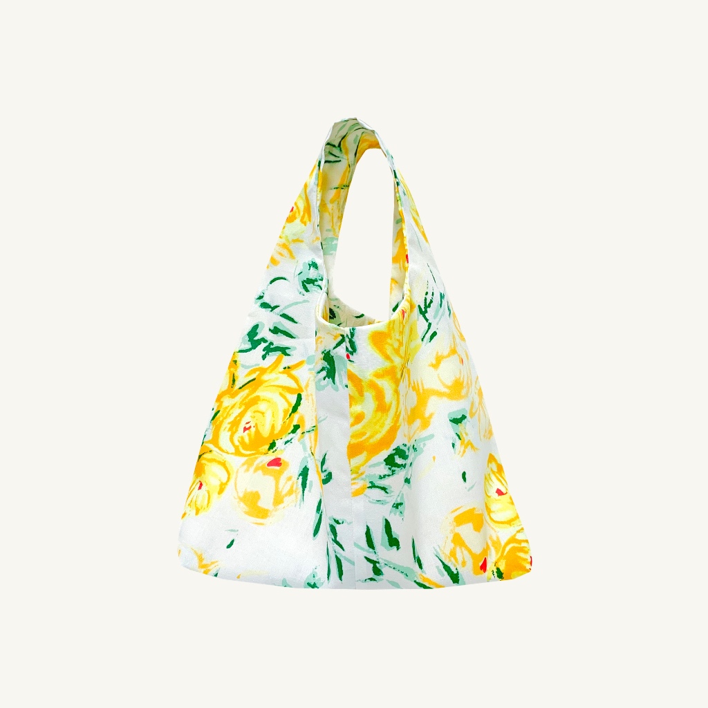 [ ORIGINAL LOGO ] Himawari Baggu Canary Rosier Mini Bag