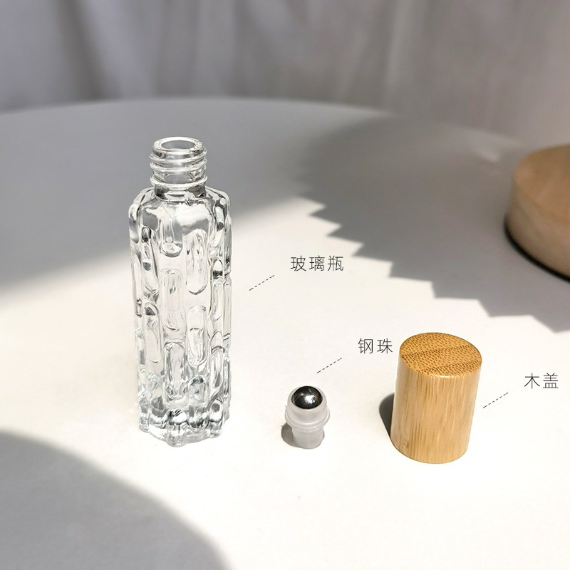 ‼️พร้อมส่ง‼️ขวดน้ำหอมเปล่า แบบลูกกลิ้ง ขวดแก้ว ขนาด10ml