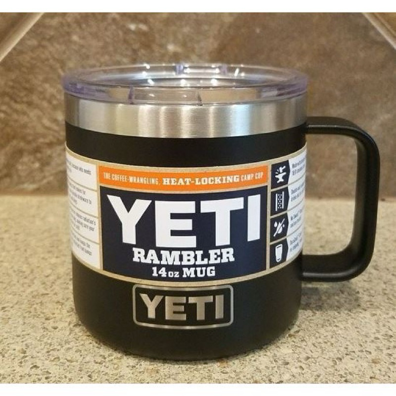 แก้วYeti 14 oz  สีดำ