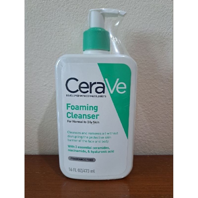 Cerave Foaming Cleanser 473 ml.