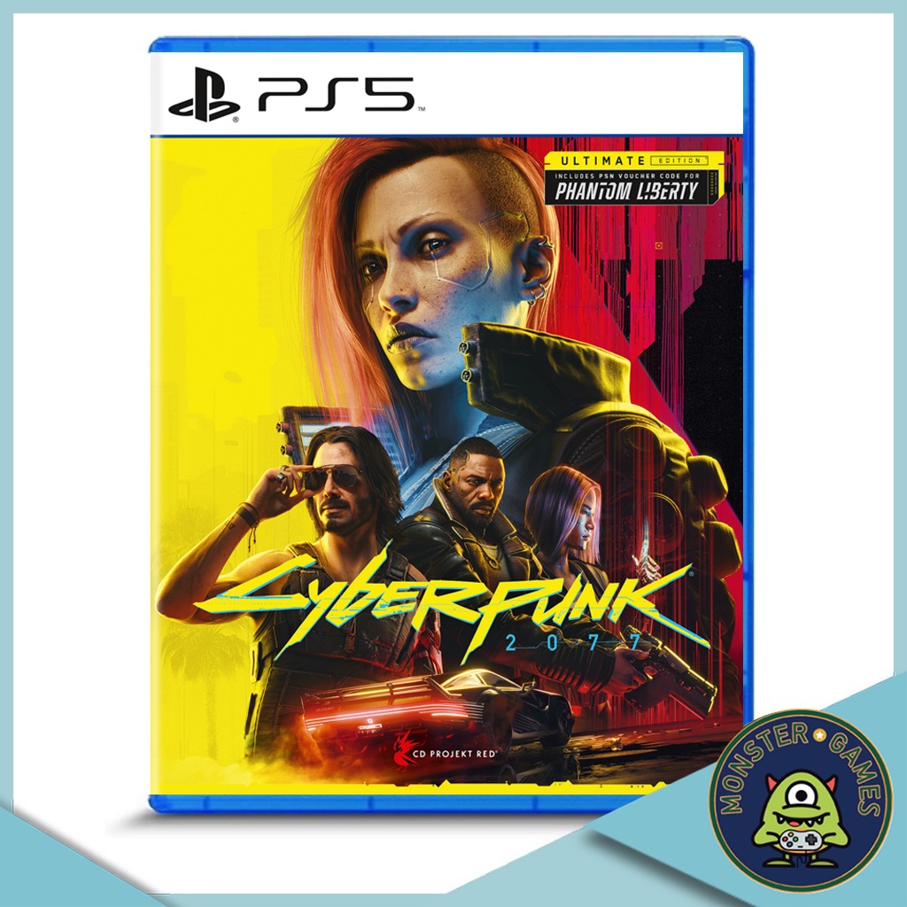 Cyberpunk 2077 Ultimate Edition Ps5 Game แผ่นแท้มือ1!!!!! (Cyberpunk 2077 Ps5)(Cyber Punk 2077 Ps5)