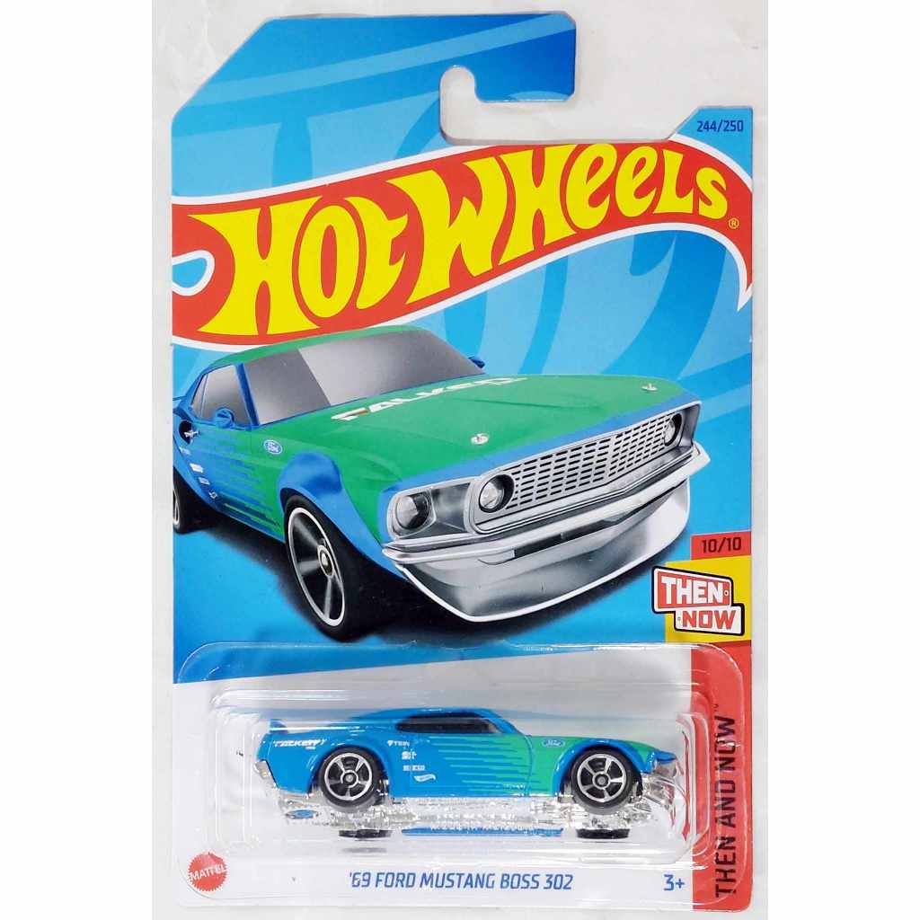 EEs โมเดลรถฮอตวิลขนาดเล็ก Hot wheels / Hotwheels 69 Ford Mustang Boss Falken 302 ใหม่ พร้อมส่ง การ์ด-แพ็คสวยตามภาพ