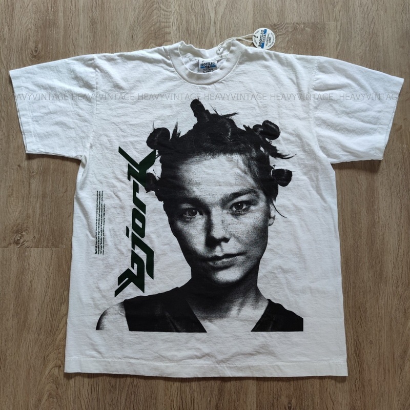 BJöRK original Bootleg เสื้อทัวร์ วงร๊อค วินเทจ heavy vintage shirt