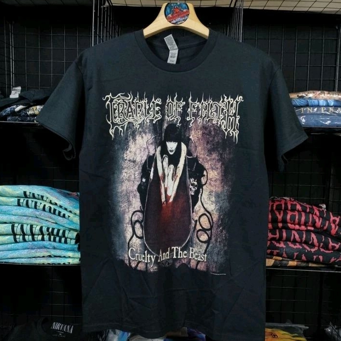 เสื้อวง cradle of filth ลาย Cruelty And The Beast มือ 1 ลิขสิทธิ์แท้นำเข้าจาก UK