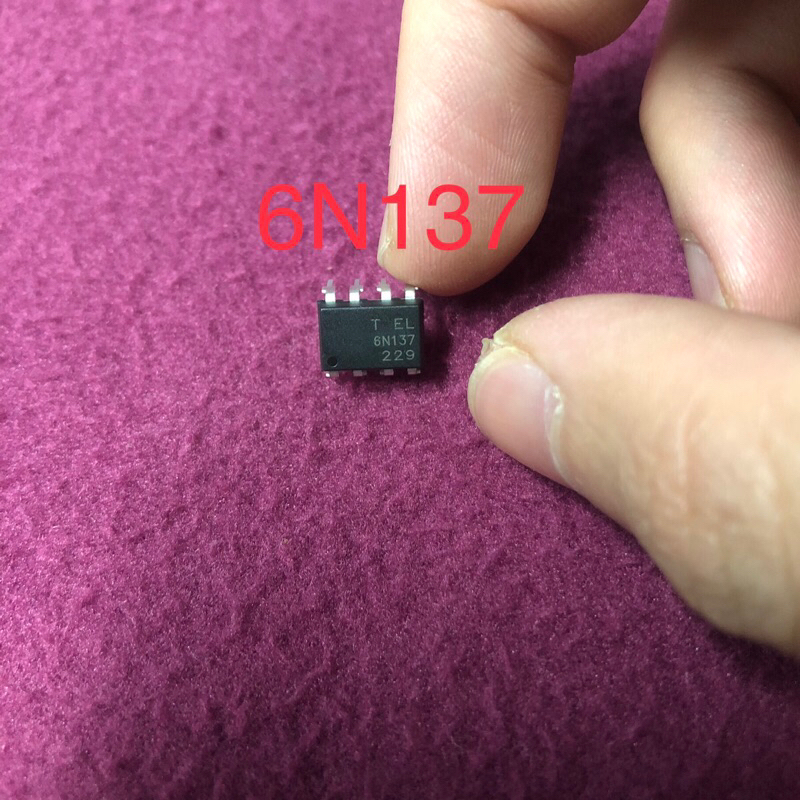 6N137 DC Input Transistor Output Optocoupler (สินค้าในไทย ส่งเร็วทันใจ)
