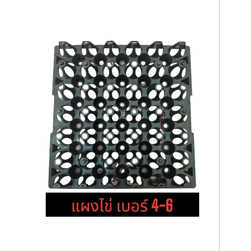 ถาดไข่ไก่ ไข่เป็ด เบอร์ 4-6  บรรจุไข่ได้ 30 ฟอง[สินค้ามือ1]