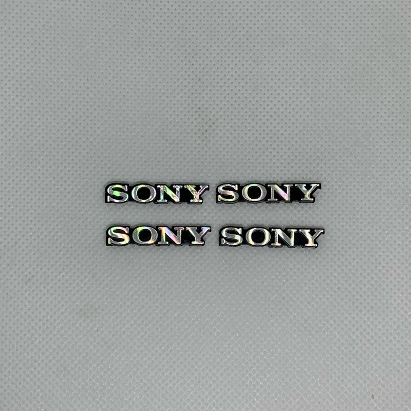 โลโก้ติดลำโพง Sony4ชิ้น