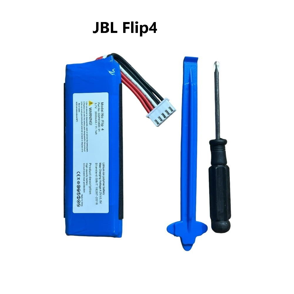 แบตเตอรี่ลำโพง battery  flip 4 3000mAh  GSP872693 01 Flip4 Special Edition jbl flip 4