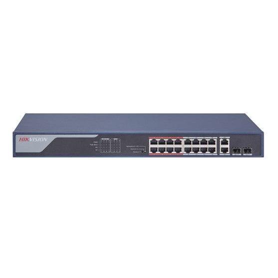 Hikvision DS-3E1318P-EI Smart Managed PoE Switch 16Ports