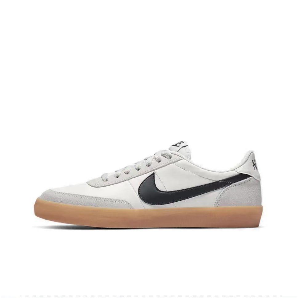 Nike Killshot 2 Lightweight Low Top รองเท้าผ้าใบสีดำและสีขาวของแท้ 100%