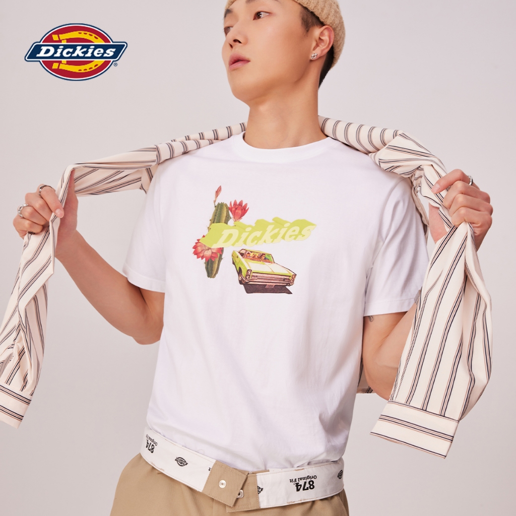 DICKIES MEN'S TEE SS - BLACK เสื้อยืดแขนสั้น ผู้ชาย