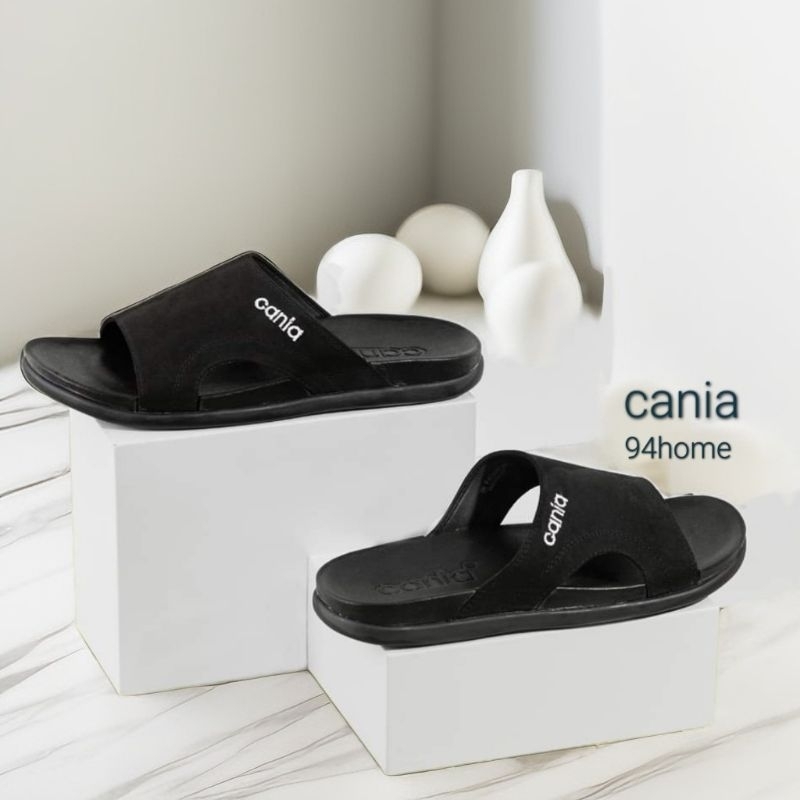 CM12112 คาเนีย รองเท้าแตะหนังกลับ แบบสวม Size 40-46 (แท้100%)