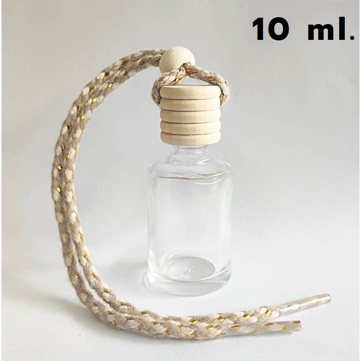 ขวดใส่น้ำหอมแบบแขวน Hanging perfume bottle ขวดเปล่า แขวนรถยนต์ ตู้เสื้อผ้า ห้องน้ำ