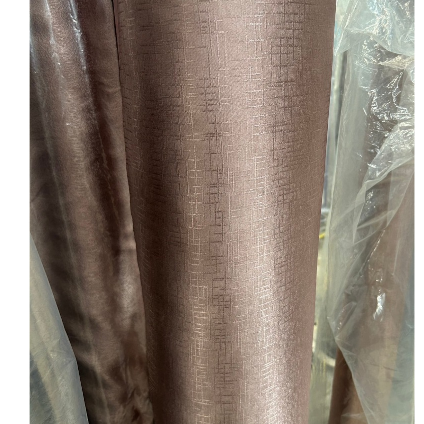 ผ้าม่าน Dimout ม่านกันแสงยูวี ตัดปลีก-ขายส่ง  ราคาถูก คุณภาพดี หน้ากว้าง 3.20  m / T18