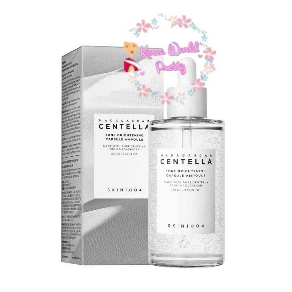 SKIN1004 Madagascar Centella Tone Brightening Capsule Ampoule 100ml แอมพูลบำรุงผิว สว่างกระจ่างใส และลดเลือนจุดด่างดำ