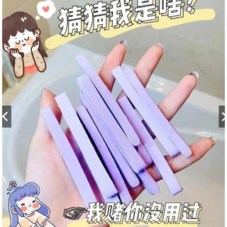 ฟองน้ำล้างหน้า พัฟล้างหน้า ล้างหน้าได้สะอาด ขัดผิว แบบพกพา ฟองน้ำทำความสะอาด