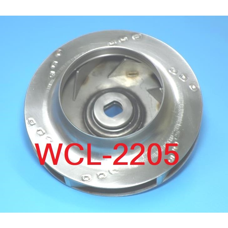ใบพัดสแตนเลส ปั้มหอยโข่ง WCL-2205FS,WCL-2205FT แท้เบิกศูนย์