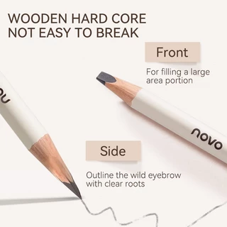 5893 笔大 (ใหม่/แท้) NOVO eyebrow pencil ดินสอเขียนคิ้ว กันน้ำ สามมิติ พร้อมแปรงคิ้ว