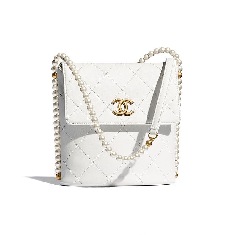 Chanel/Small/HOBO/Chain/Crossbody Bag/แท้100%
