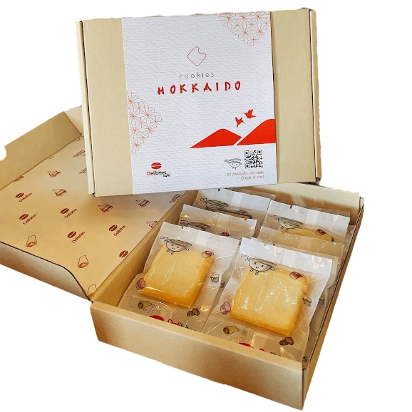 คุกกี้ฮอกไกโด ขนมสุดฮอตจากญี่ปุ่น Hokkaido รสชาติดั้งเดิม 10 ชิ้น