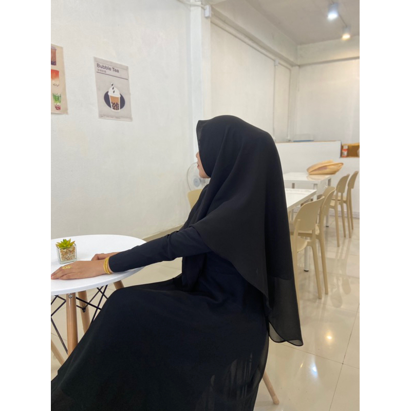 hijab ชีฟองสวมสำเร็จป้ายแบรนด์(หลา2)