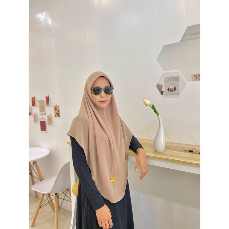 hijab ชีฟองสวมสำเร็จป้ายแบรนด์(หลา2)