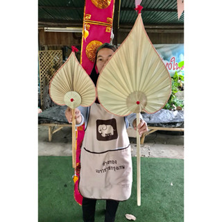 พัดใบลานแบบตรง พัดใบลาน